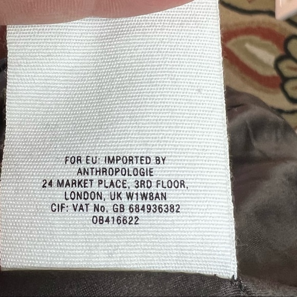 HEI HEI Anthropologie faux brown leather jacket size small. - Picture 8 of 11